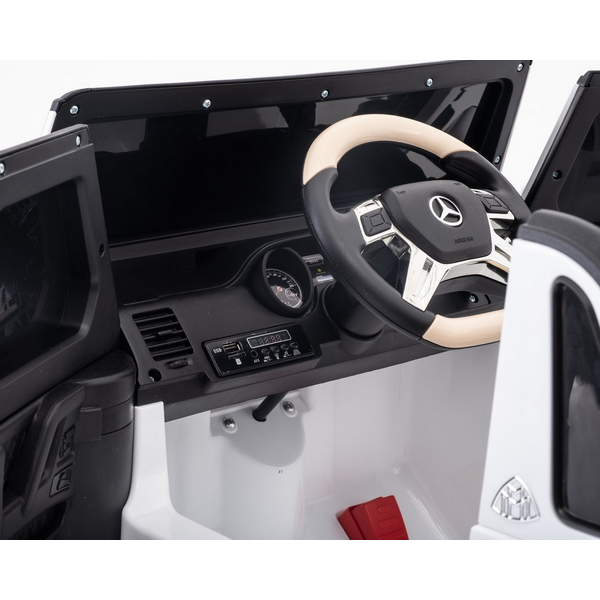 Продукт Акумулаторен джип Mercedes G650 Maybach 4X4, 12V , с меки гуми и кожена седалка - 0 - BG Hlapeta